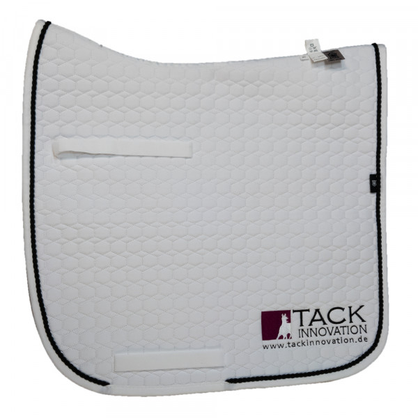 E.A. MATTES - Saddle pad with lambskin longwool, trim in front